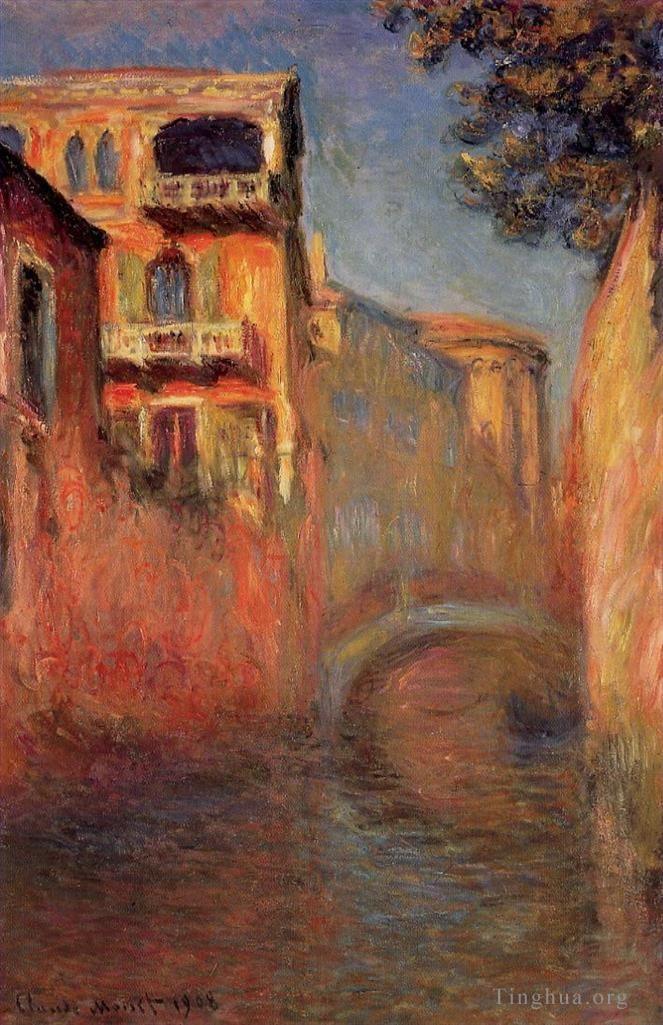 Claude Monet Peinture à l'huile - Rio della Salute II