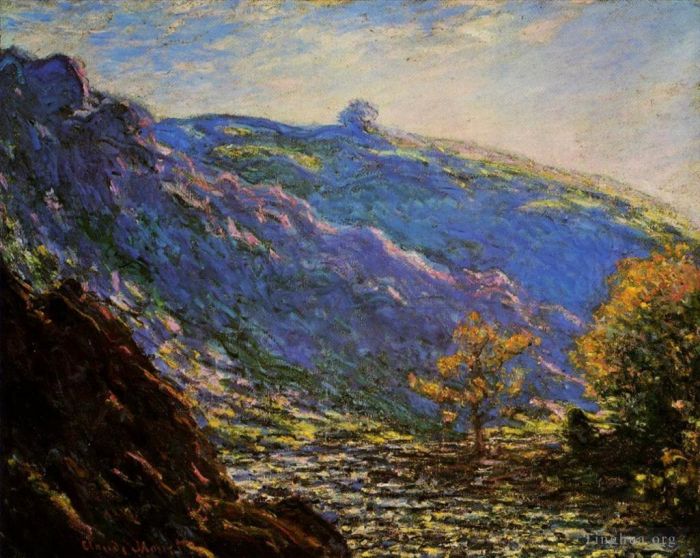 Claude Monet Peinture à l'huile - Lumière du soleil sur le Petit Cruese