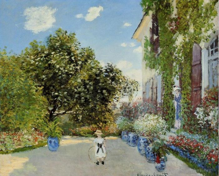 Claude Monet Peinture à l'huile - La Maison des Artistes à Argenteuil