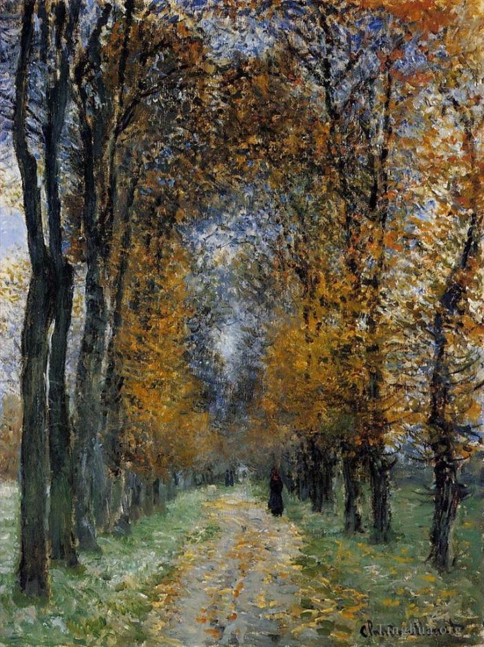 Claude Monet Peinture à l'huile - L'avenue