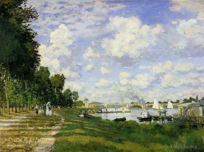 Claude Monet Peinture à l'huile - Le Bassin d'Argenteuil
