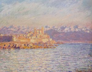 Claude Monet œuvres - ANTIBES-LE-FORT