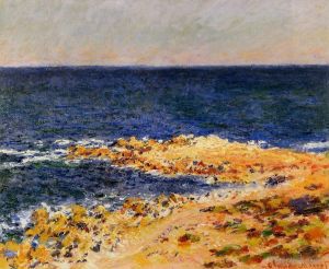 Claude Monet œuvres - Le Grand Bleu à Antibes