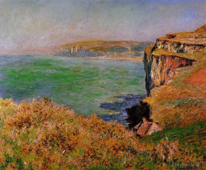 Claude Monet Peinture à l'huile - La Falaise de Varengeville