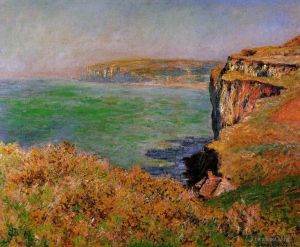 Claude Monet œuvres - La Falaise de Varengeville