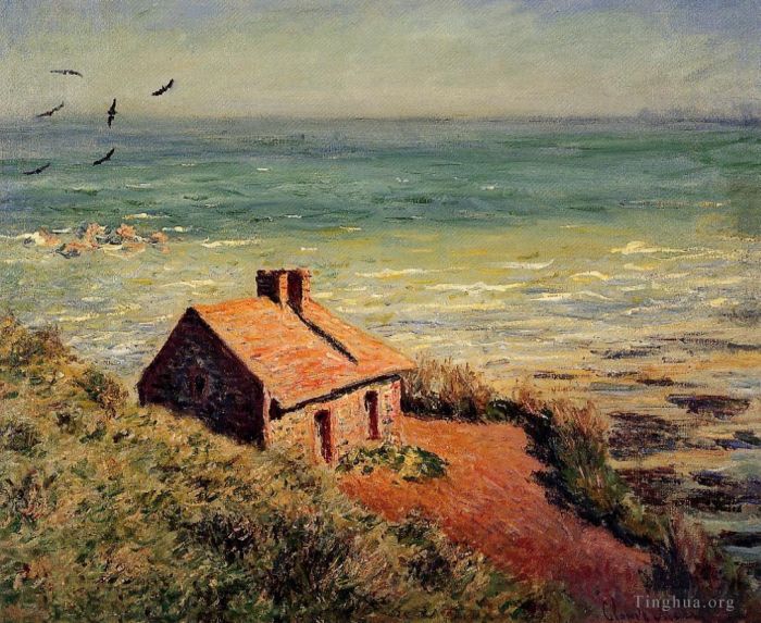 Claude Monet Peinture à l'huile - L'événement du matin de la douane