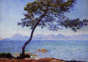 Claude Monet œuvres - Le massif de l'Estérel