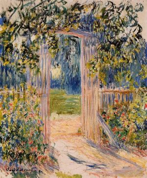 Claude Monet œuvres - La porte du jardin