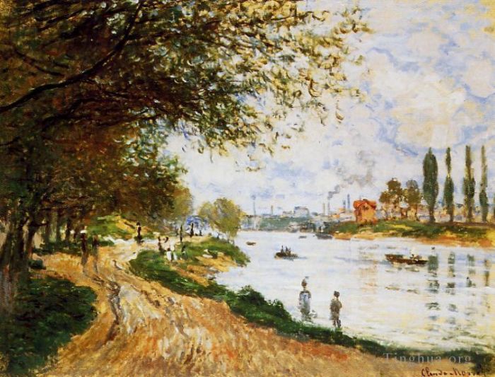 Claude Monet Peinture à l'huile - L'Île La Grande Jatte