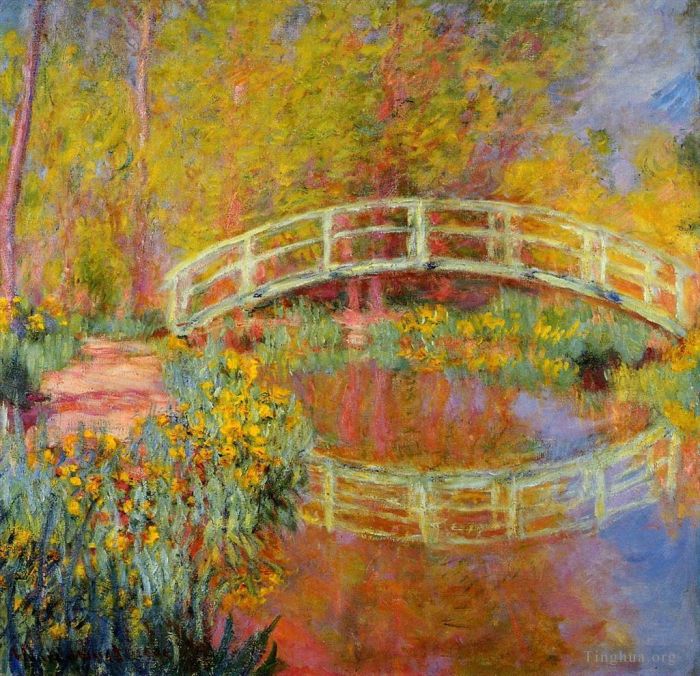 Claude Monet Peinture à l'huile - Le pont japonais de Giverny