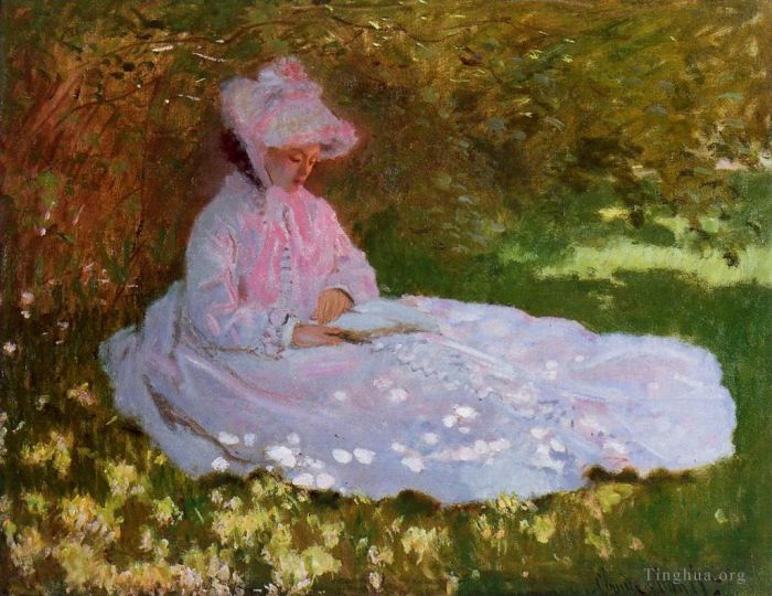 Claude Monet Peinture à l'huile - Le lecteur