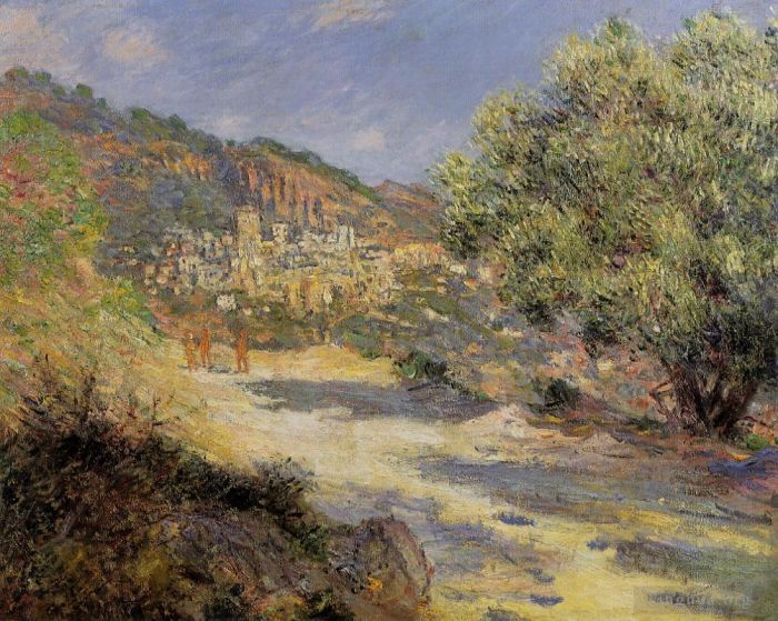 Claude Monet Peinture à l'huile - La route de Monte-Carlo