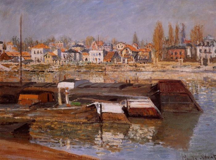 Claude Monet Peinture à l'huile - La Seine à Asnières
