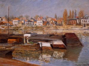 Claude Monet œuvres - La Seine à Asnières