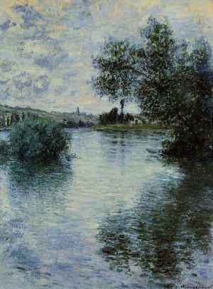 Claude Monet œuvres - La Seine à Vétheuil II 1879