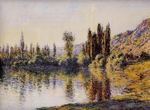 Claude Monet œuvres - La Seine à Vétheuil