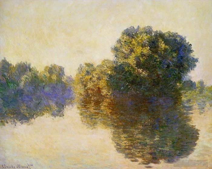 Claude Monet Peinture à l'huile - La Seine près de Giverny 1897