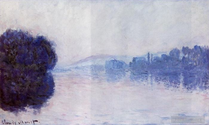 Claude Monet Peinture à l'huile - La Seine près de Vernon