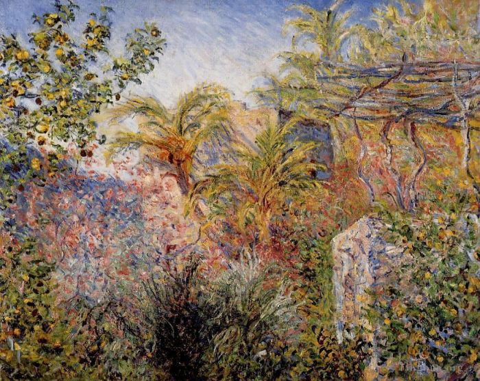 Claude Monet Peinture à l'huile - La Vallée du Sasso Bordighera