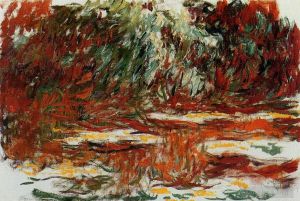 Claude Monet œuvres - Le bassin aux nénuphars 1919