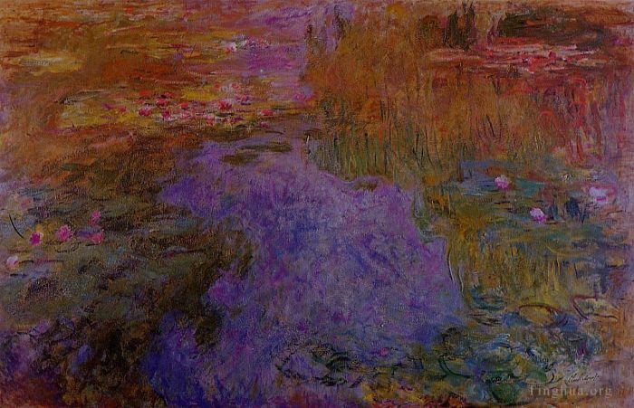 Claude Monet Peinture à l'huile - L'étang aux nénuphars III