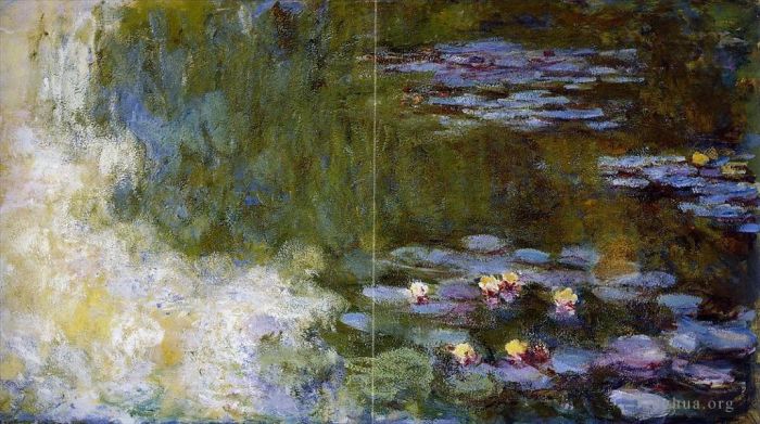 Claude Monet Peinture à l'huile - Le bassin aux nénuphars