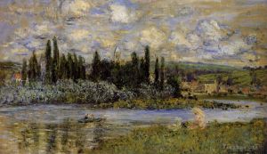 Claude Monet œuvres - Vue de Vétheuil