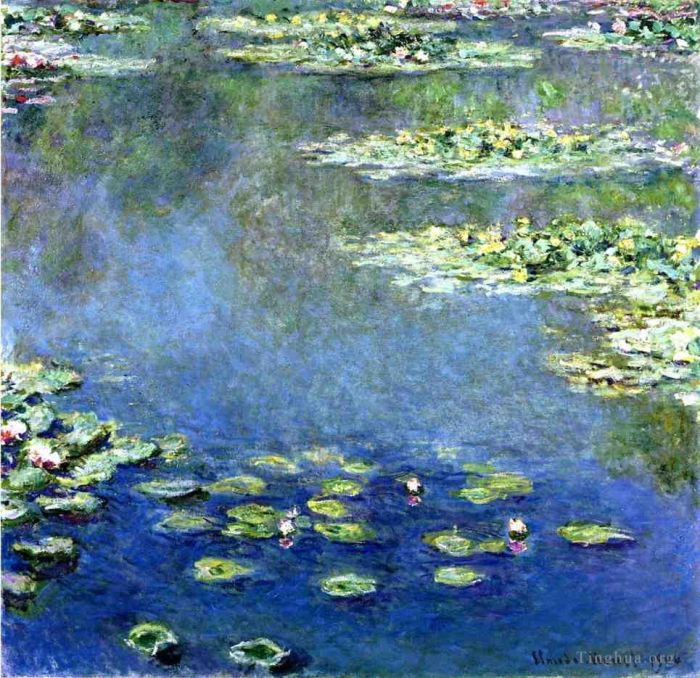 Claude Monet Peinture à l'huile - Nénuphars 2