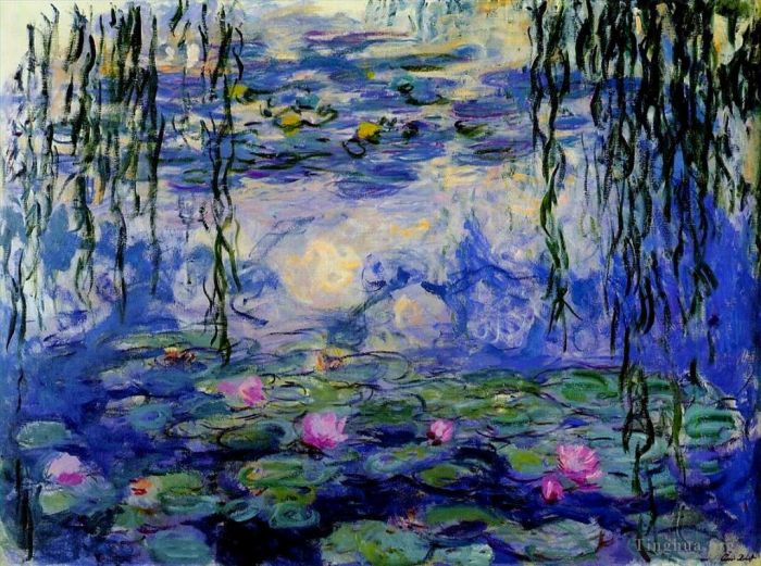 Claude Monet Peinture à l'huile - Nymphéas II 1916