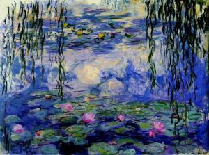 Claude Monet œuvres - Nymphéas II 1916