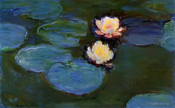 Claude Monet Peinture à l'huile - Nénuphars II