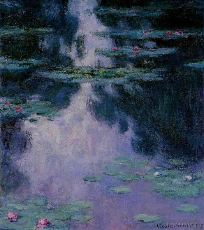 Claude Monet Peinture à l'huile - Nénuphars IV