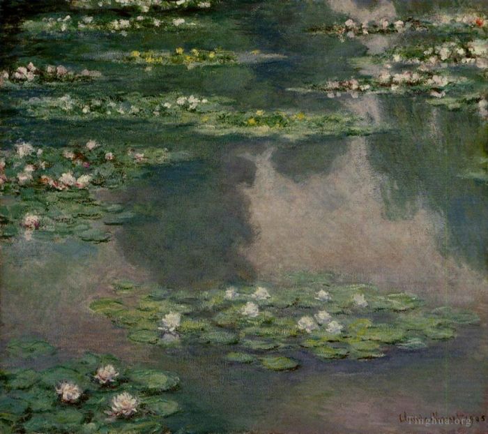 Claude Monet Peinture à l'huile - Nymphéas XII