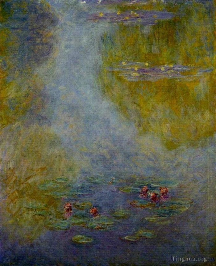 Claude Monet Peinture à l'huile - Nymphéas XIXème