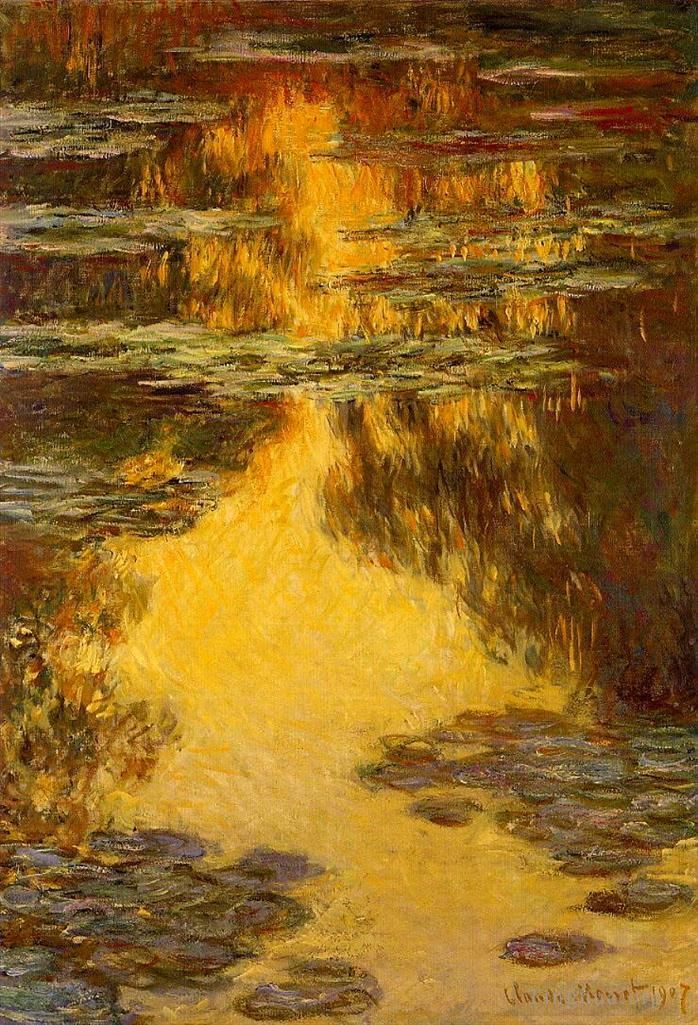 Claude Monet Peinture à l'huile - Nymphéas XI