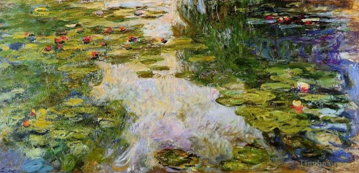 Claude Monet Peinture à l'huile - Nénuphars X