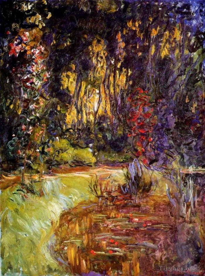 Claude Monet Peinture à l'huile - Bassin aux nénuphars à Giverny