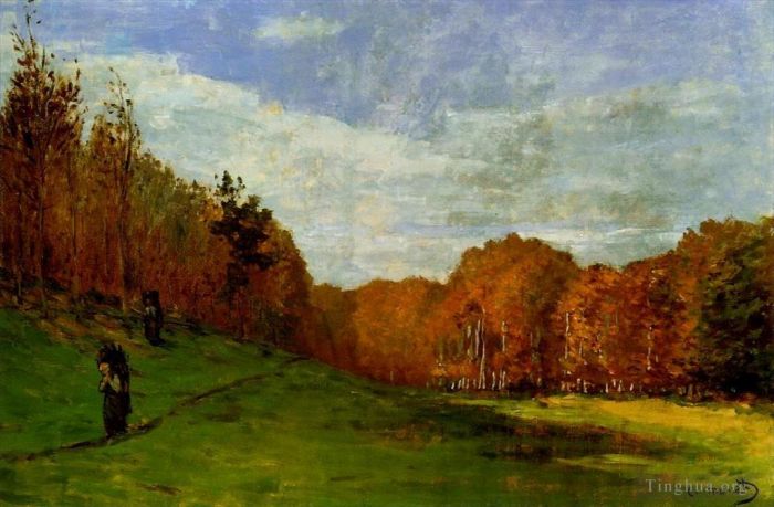 Claude Monet Peinture à l'huile - Bûcherons de la forêt de Fontainebleau