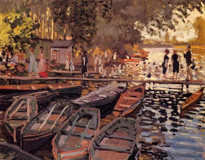 Claude Monet Types de peintures - Baigneurs à La Grenouillère