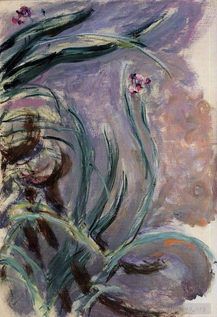 Claude Monet Types de peintures - Iris III