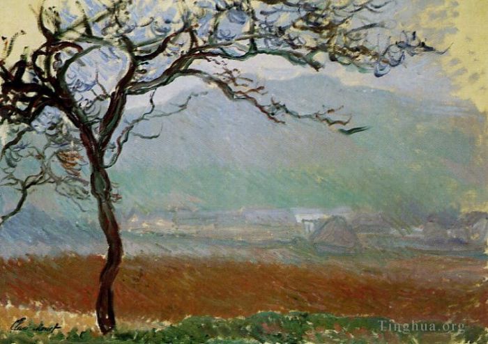 Claude Monet Types de peintures - Paysage à Giverny