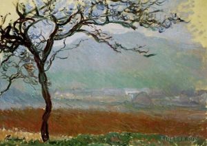 Claude Monet œuvres - Paysage à Giverny
