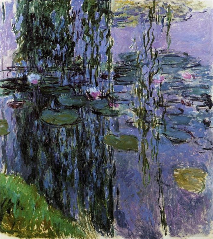 Claude Monet Types de peintures - Nymphéas XV