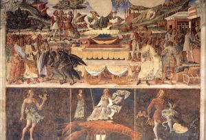 Cosmè Tura œuvres - Allégorie du triomphe de juin de Mercure