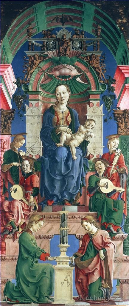 Cosmè Tura Types de peintures - Lippi Filippino La vierge et l'enfant intronisés