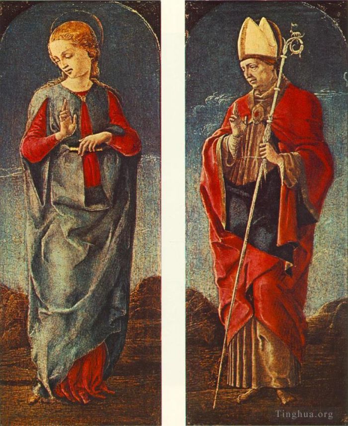 Cosmè Tura Types de peintures - Vierge Annoncée Et St Maurelio