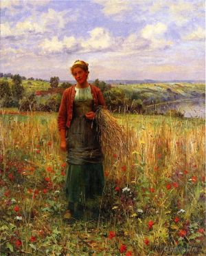 Daniel Ridgway Knight œuvres - Récolter du blé