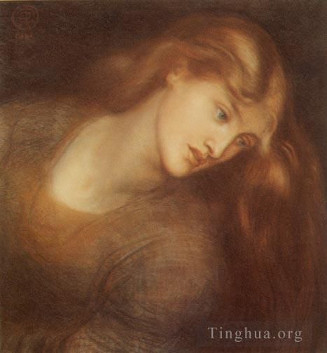 Dante Gabriel Rossetti Peinture à l'huile - Aspecta Méduse