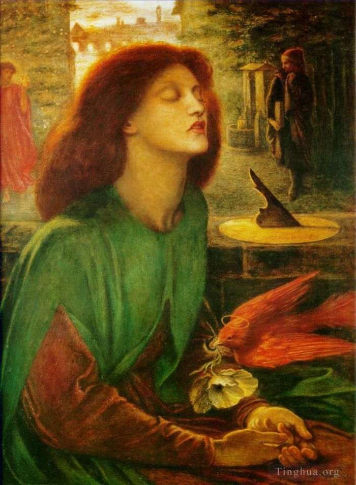 Dante Gabriel Rossetti Peinture à l'huile - Beata Béatrix