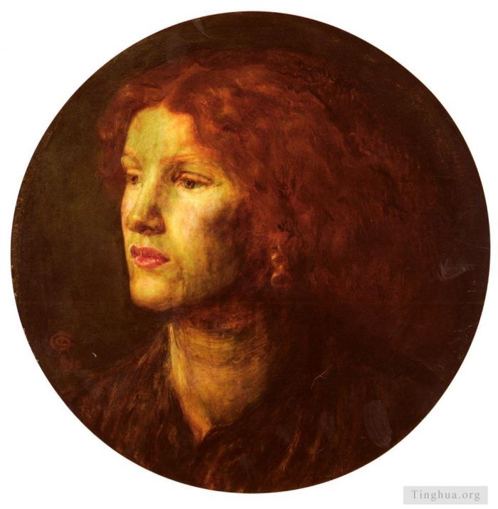 Dante Gabriel Rossetti Peinture à l'huile - Charles Fanny Cornforth